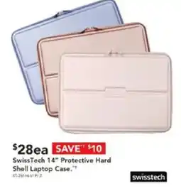 Harvey Norman SwissTech 14" Protective Hard Shell Laptop Case offer