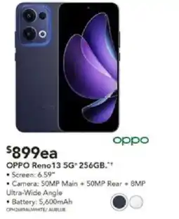 Harvey Norman OPPO Reno 13 5G* 256GB offer
