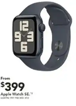 Harvey Norman Apple Watch SE offer