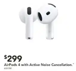 Harvey Norman AirPods 4 with Active Noise Cancellation offer
