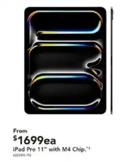 Harvey Norman iPad Pro 11" with M4 Chip offer