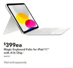 Harvey Norman Magic Keyboard Folio for iPad 11 offer