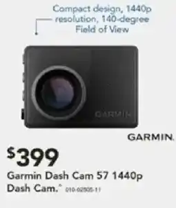 Harvey Norman Garmin Dash Cam 57 1440p Dash Cam offer