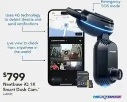 Harvey Norman Nextbase iQ 1K Smart Dash Cam offer