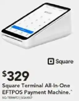Harvey Norman Square terminal all-in-one eftpos payment machine offer