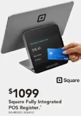Harvey Norman Square fully integrated pos register offer