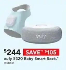 Harvey Norman Eufy s320 baby smart sock offer