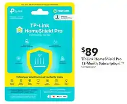 Harvey Norman Tp-link homeshield pro 12-month subscription offer