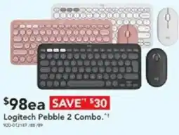 Harvey Norman Logitech Pebble 2 Combo offer