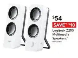 Harvey Norman Logitech Z200 Multimedia Speakers offer