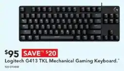 Harvey Norman Logitech g413 tkl mechanical gaming keyboard offer