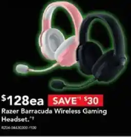 Harvey Norman Razer barracuda wireless gaming headset offer