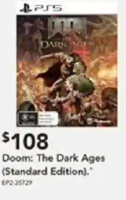 Harvey Norman Doom: The Dark Ages (Standard Edition) offer