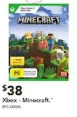 Harvey Norman Xbox - Minecraft offer