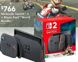 Harvey Norman Nintendo Switch™ 2 + Mario Kart™ World Bundle offer