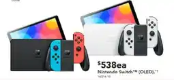 Harvey Norman Nintendo Switch™ (OLED) offer