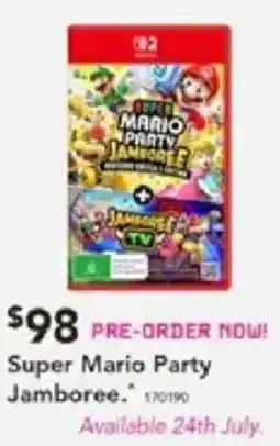 Harvey Norman Super Mario Party Jamboree offer