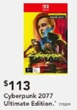 Harvey Norman Cyberpunk 2077 Ultimate Edition offer