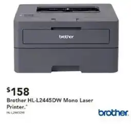 Harvey Norman Brother HL-L2445DW Mono Laser Printer offer