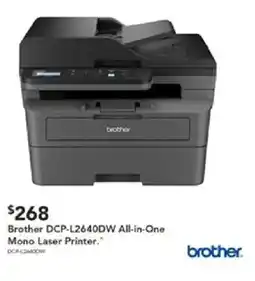 Harvey Norman Brother DCP-L2640DW All-in-One Mono Laser Printer offer