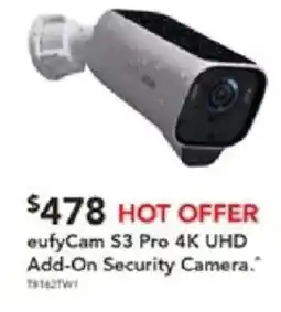 Harvey Norman eufyCam S3 Pro 4K UHD Add-On Security Camera offer