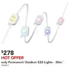 Harvey Norman eufy Permanent Outdoor E22 Lights offer