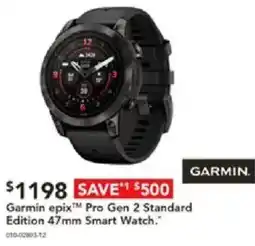 Harvey Norman Garmin epix™ Pro Gen 2 Standard Edition 47mm Smart Watch offer