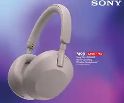 Harvey Norman Sony WH-1000XM5 Noise-Cancelling Wireless Headphones offer