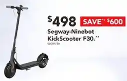 Harvey Norman Segway-Ninebot KickScooter F30 offer