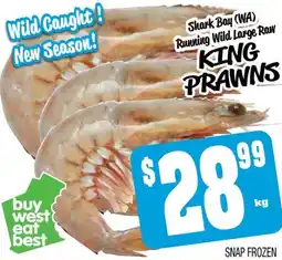 Farmer Jack's Shark bay (wa) running wild large raw offer