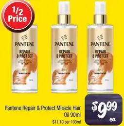 Farmer Jack's Pantene repair & protect miracle hair Oil offer