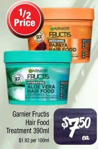 Farmer Jack's Garnier Fructis Hair Food Treatment offer