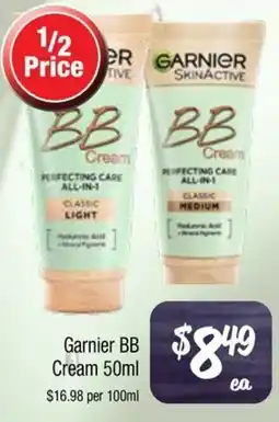Farmer Jack's Garnier BB Cream offer