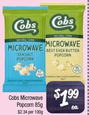 Farmer Jack's Cobs Microwave Popcorn offer