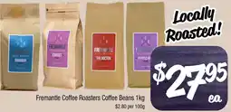 Farmer Jack's Fremantle Coffee Roasters Coffee Beans offer