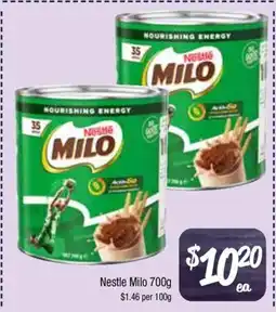 Farmer Jack's Nestle Milo offer