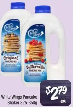 Farmer Jack's White Wings Pancake Shaker offer