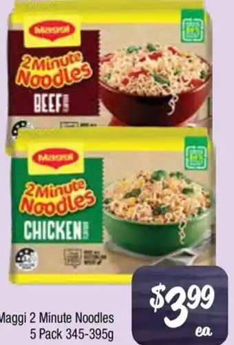 Farmer Jack's Maggi 2 Minute Noodles offer