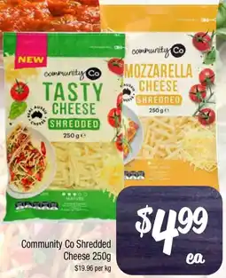 Farmer Jack's Community Co Shredded Cheese offer