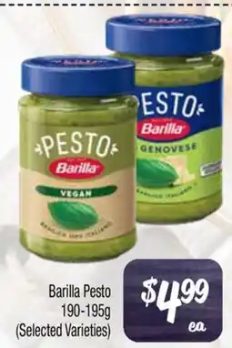 Farmer Jack's Barilla Pesto offer