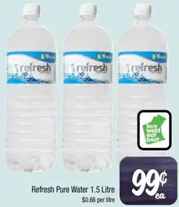 Farmer Jack's Refresh Pure Water offer