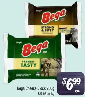 Farmer Jack's Bega Cheese Block offer