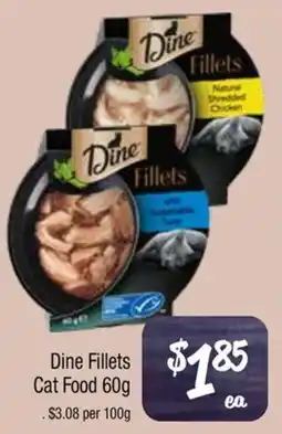 Farmer Jack's Dine Fillets Cat Food offer