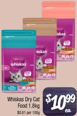 Farmer Jack's Whiskas Dry Cat Food offer