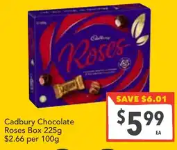 Supa Valu Cadbury Chocolate Roses Box offer