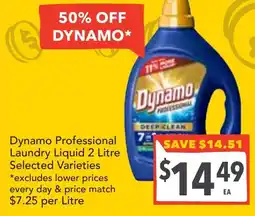 Supa Valu Dynamo Professional Laundry Liquid offer