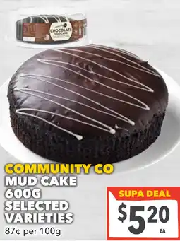 Supa Valu Community co mud cake offer