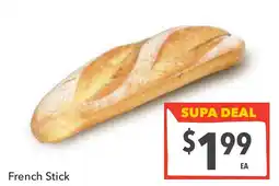 Supa Valu French Stick offer