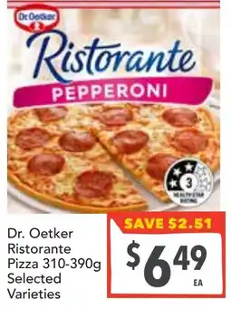 Supa Valu Dr. Oetker Ristorante Pizza offer