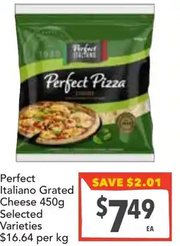 Supa Valu Perfect Italiano Grated Cheese offer